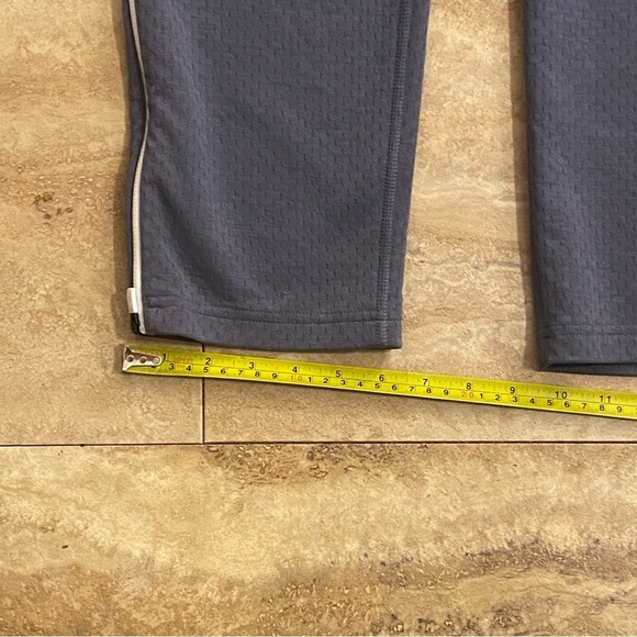 Adidas Men's Climalite Black Warm-Up Track Pants Joggers Size M Lower Side Zip - Picture 5 of 10